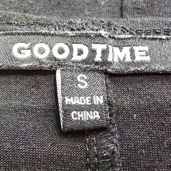 GoodTime Black Rhinestone Shirt - Picture 4 of 5